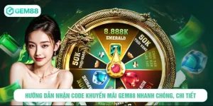 hướng dẫn nhận code khuyến mãi GEM88
