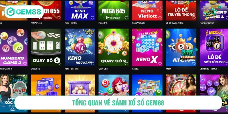 Xổ số GEM88 được nhiều người ưa thích