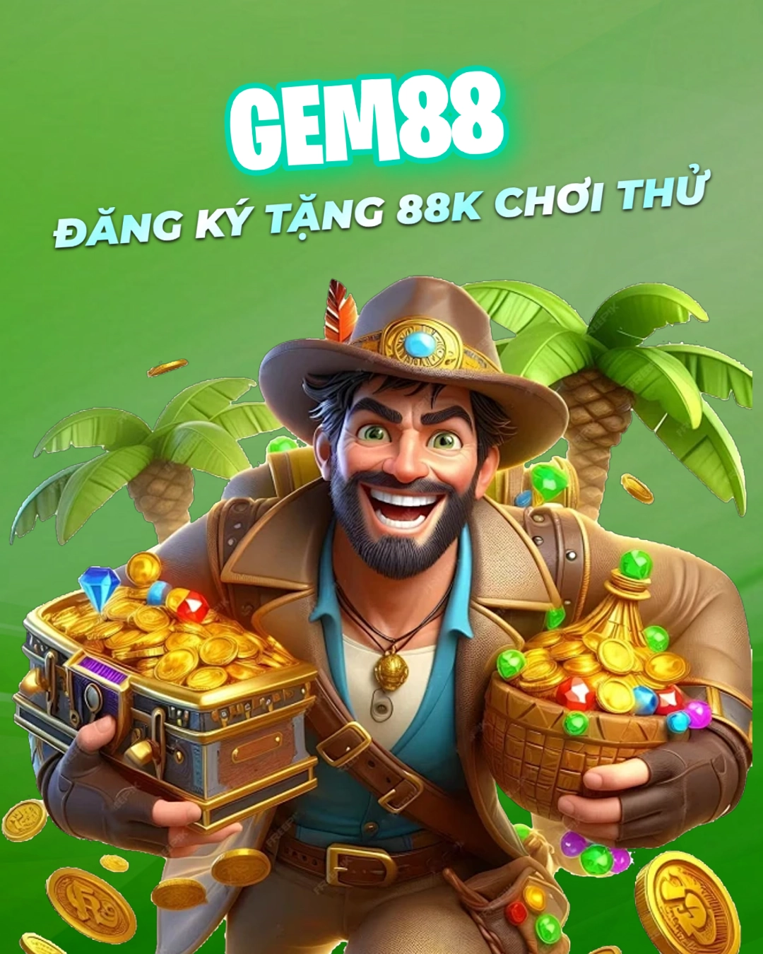 Gem88 mobile - đăng ký tặng 88k chơi thử
